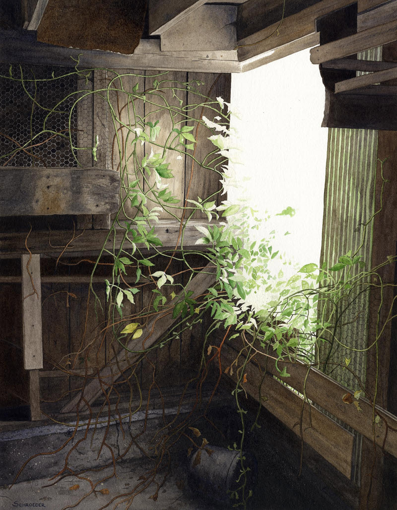 "Barn Window" by Tom Schroeder